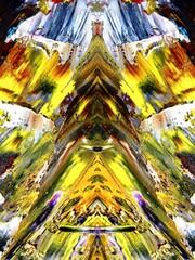 Abstract art background . Hand painting artwork on canvas .