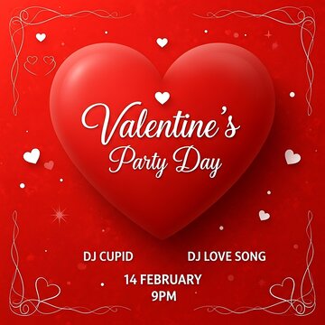 Valentine's party day