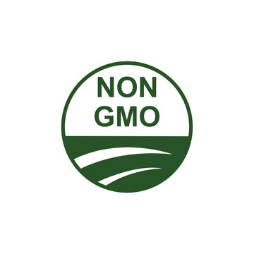 Green Non GMO logo symbolizing natural organic food products
