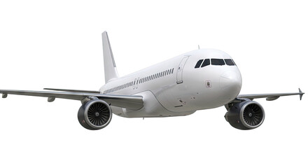 Obraz premium White Passenger Jet Airplane