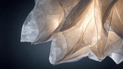 Abstract Origami Lamp Shade