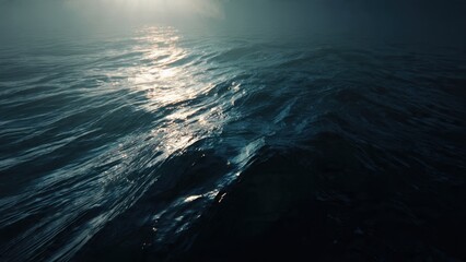 Dark Ocean Waves