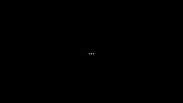 Retro 8 Bit Pixel Text Display Animation Glitch Background Loop