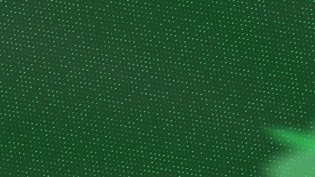 Abstract green background with a fine dotted texture and a hazy leftward gradient. Soft glow tones.