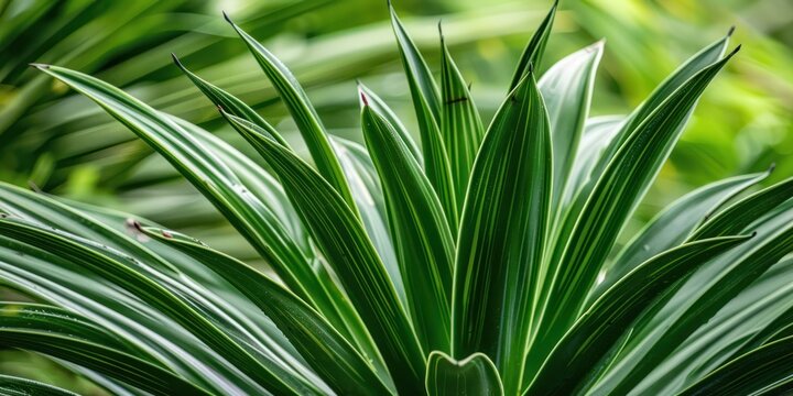 Agave plant leaf field