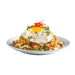 Fried Rice with Fried Egg Topping