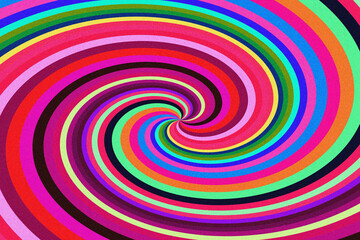 Abstract Colorful Spiral Background