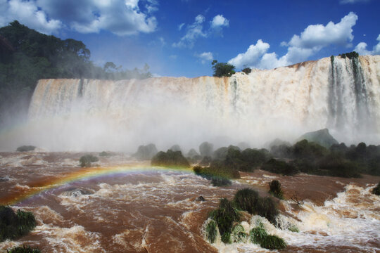 Cataratas de foz do Igua&ccedil;u Brasil