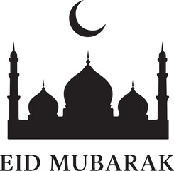 Isolated eid business greeting card design, eid business greeting card layout, eid business greeting card illustration, corporate islamic holiday greeting marketing branding illustration