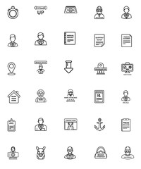 Fototapeta premium Business Icons