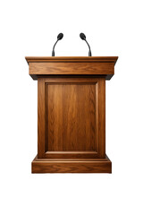 vintage microphone isolated on white