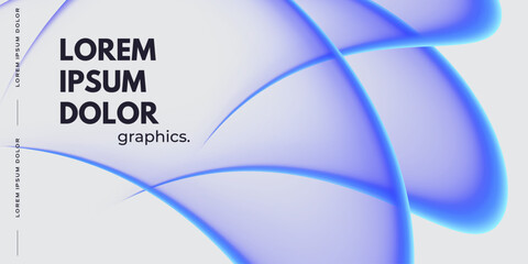 Minimal Futuristic background with flowing gradient shapes.