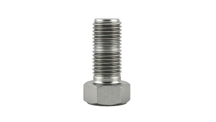 Hex Bolt Isolated on Transparent Background