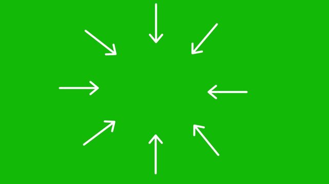 Touch Gesture Pointing Hand Animation, Pointing Hand Cursor Animation UI Click Indicator, Hand Pointer Animation for Click and Tap Instruction