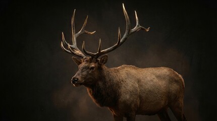 The Velvet Crowned Stag