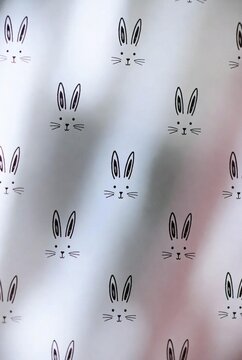 set of easter bunnies