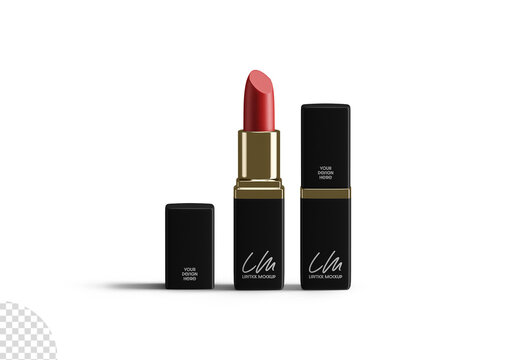 Lipstick Mockup Isolated