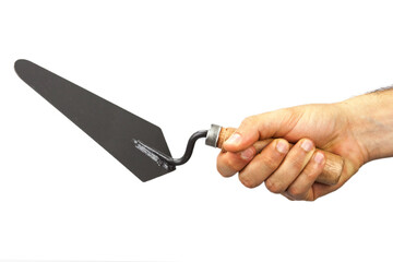 hand trowel with hand