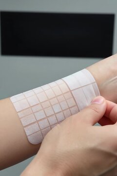 Clinical Patch Test on Forearm Under Soft Daylight for Research Study