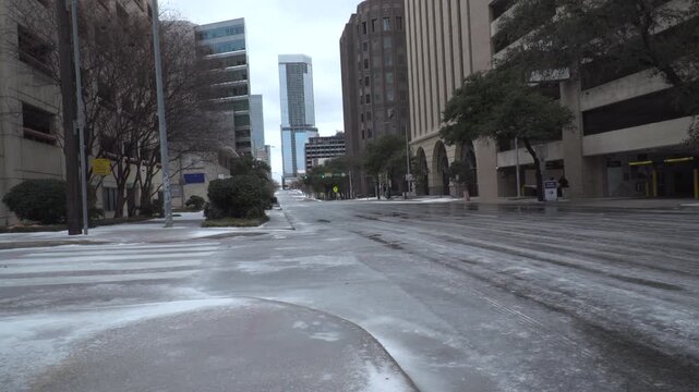Austin Ice Storm in Austin, Texas 2026 1/25/2026