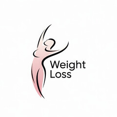 Obraz premium weight loss logo 