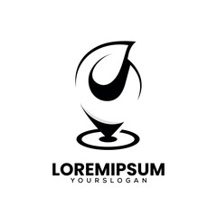 Simple coffee cup logo vector icon for cafe and beverage business design