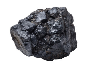 Obraz premium coal isolated on a transparent background 