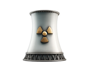 nuclear power isolated on a transparent background 