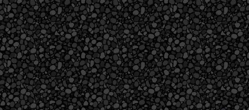 Abstract asphalt background. Dark asphalt texture background. Grunge and rough gray stone pattern.