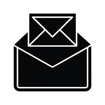 inbox full icon vector illustration