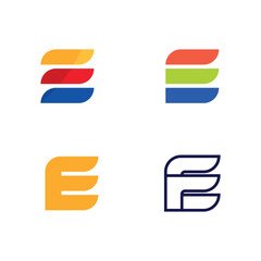 Luxury Letter E Logo Concept For Premium Brand Identity And Corporate Marketing