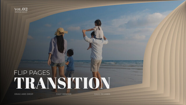 Transition Flip Pages / Horizontal / Part 02