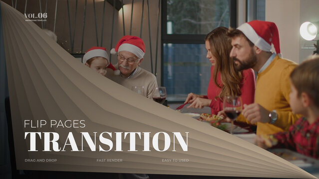 Transition Flip Pages / Horizontal / Part 06