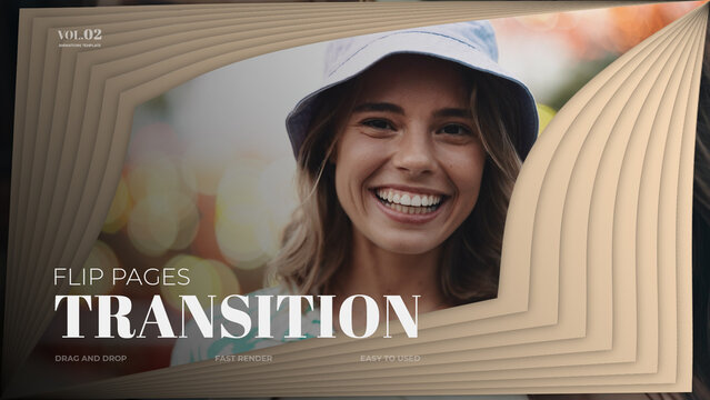 Transition Flip Pages / Horizontal / Part 02