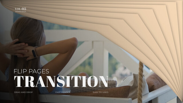 Transition Flip Pages / Horizontal / Part 05