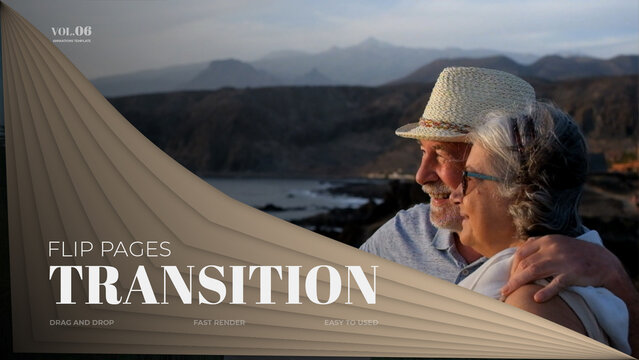 Transition Flip Pages / Horizontal / Part 06