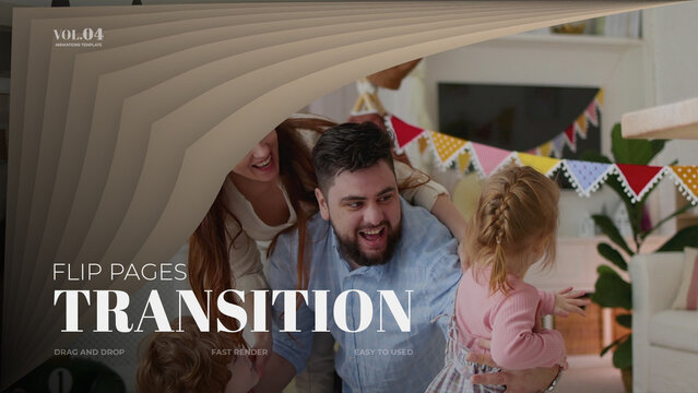 Transition Flip Pages / Horizontal / Part 04