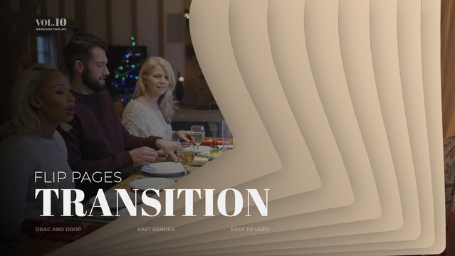 Transition Flip Pages / Horizontal / Part 10