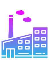 Naklejka premium Industry Icon