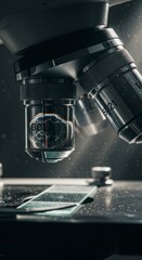 Industrial robotic arm in factory setting.