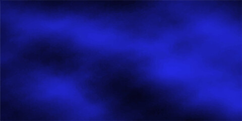 Naklejka premium A blue abstract background featuring motion rays and a dark grunge texture blended with light smoke and lightning clouds for a dramatic night sky design