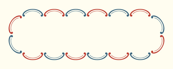 和風のフレームデザイン