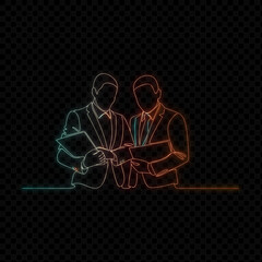 Business People Handshake Deal