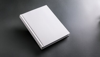 Fototapeta premium Hard Book Cover Blank Mockup