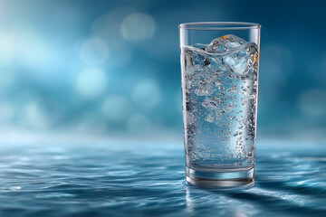 Sparkling water.