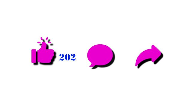  Digital animation of 400 like, Thank you like congratulation card animated . The Falling Snow  Social media post impression growing success rate  4k animation On White Background  Motion video 