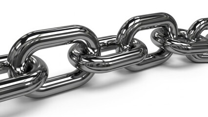 Obraz premium Steel Chain Links