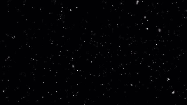 falling snow background