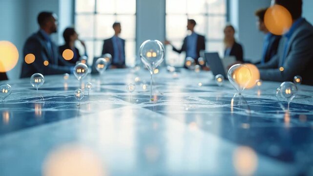 Business ecosystems and partnerships concept. Business collaboration strategies. The value of network and solution of creating new opportunities. Task relations, collaboration, team building.
