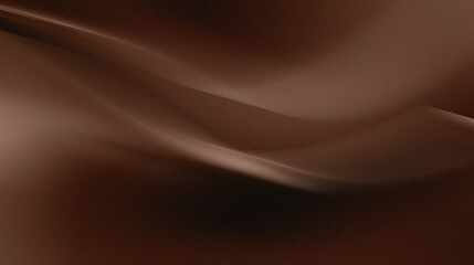 Earthy tones of brown, mocha, and copper. The transition between light and dark creates a very calming 3D effect. The smooth, layered, curved lines resemble sand dunes at night or the elegant folds of © Mifta